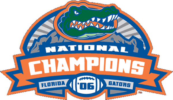 Florida Gators 2006 Champion Logo t shirts iron on transfers v2
